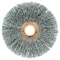 Weiler 3" Dia Crimped Wire Wheel, .0118" Steel Fill, 1/2"-3/8" Arbor Hole 15563 - alternate 1